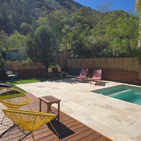 Charmant T3 Avec Piscine Digne-les-Bains Esterno foto